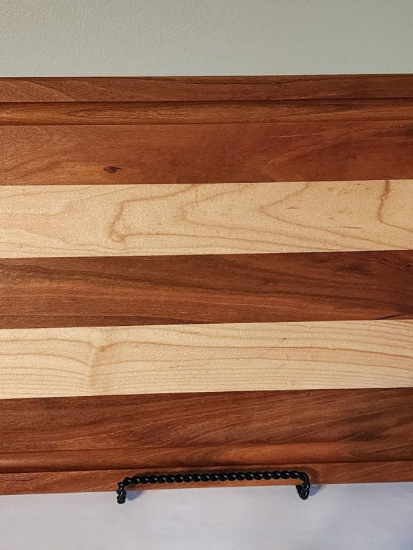 1 Cutting Board, Cherry and Maple Wood