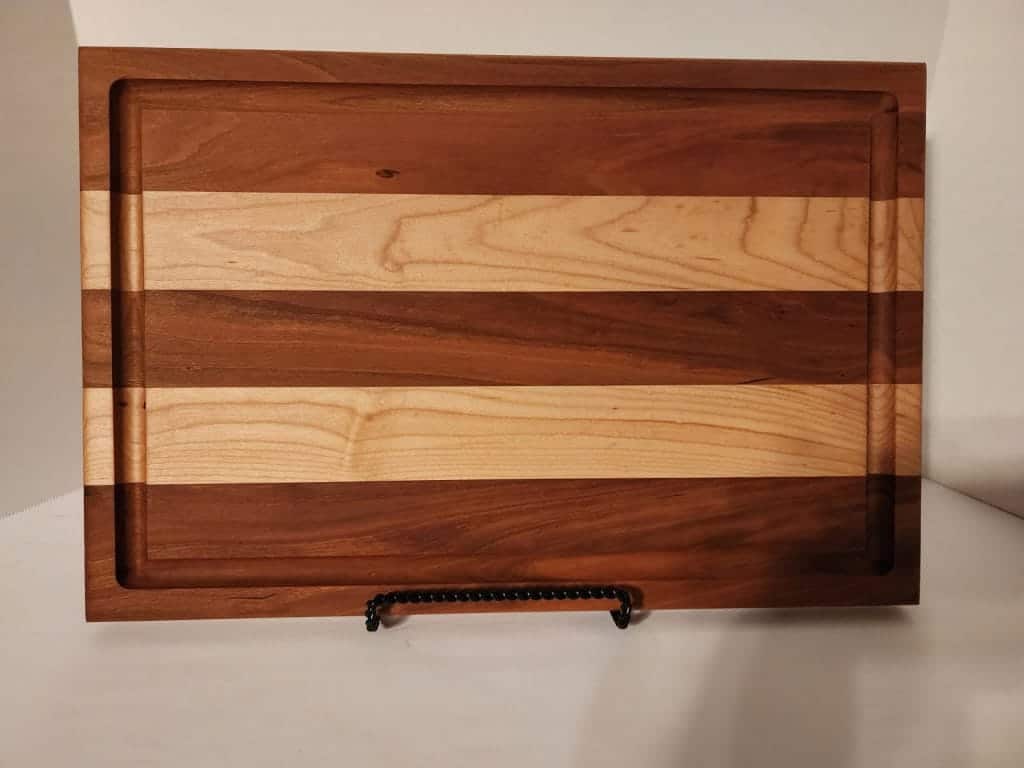 Cutting Board Cherry and Maple Wood