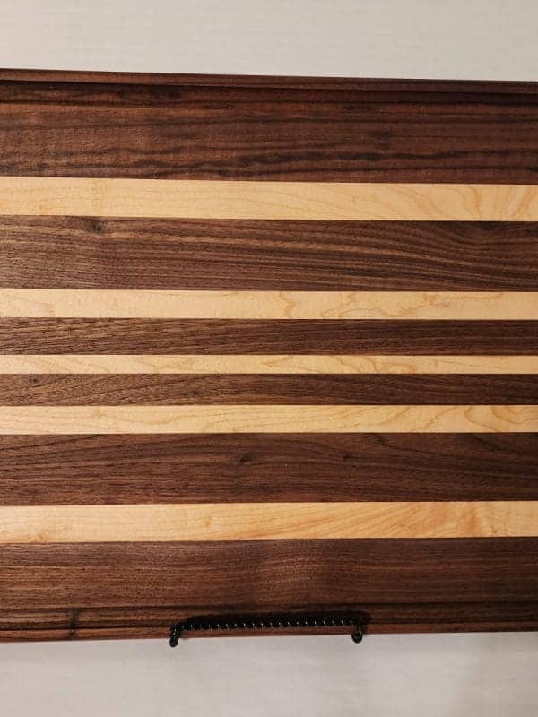 Large Cutting Board walnut and maple wood