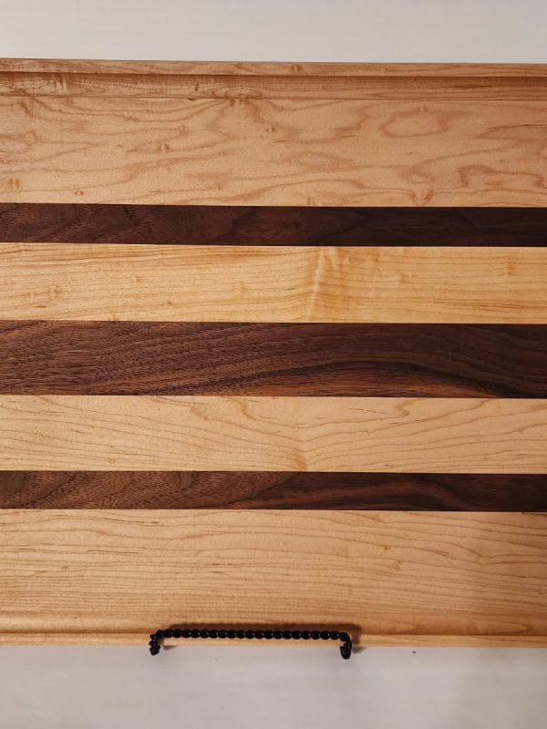 Large Cutting Board walnut and maple wood